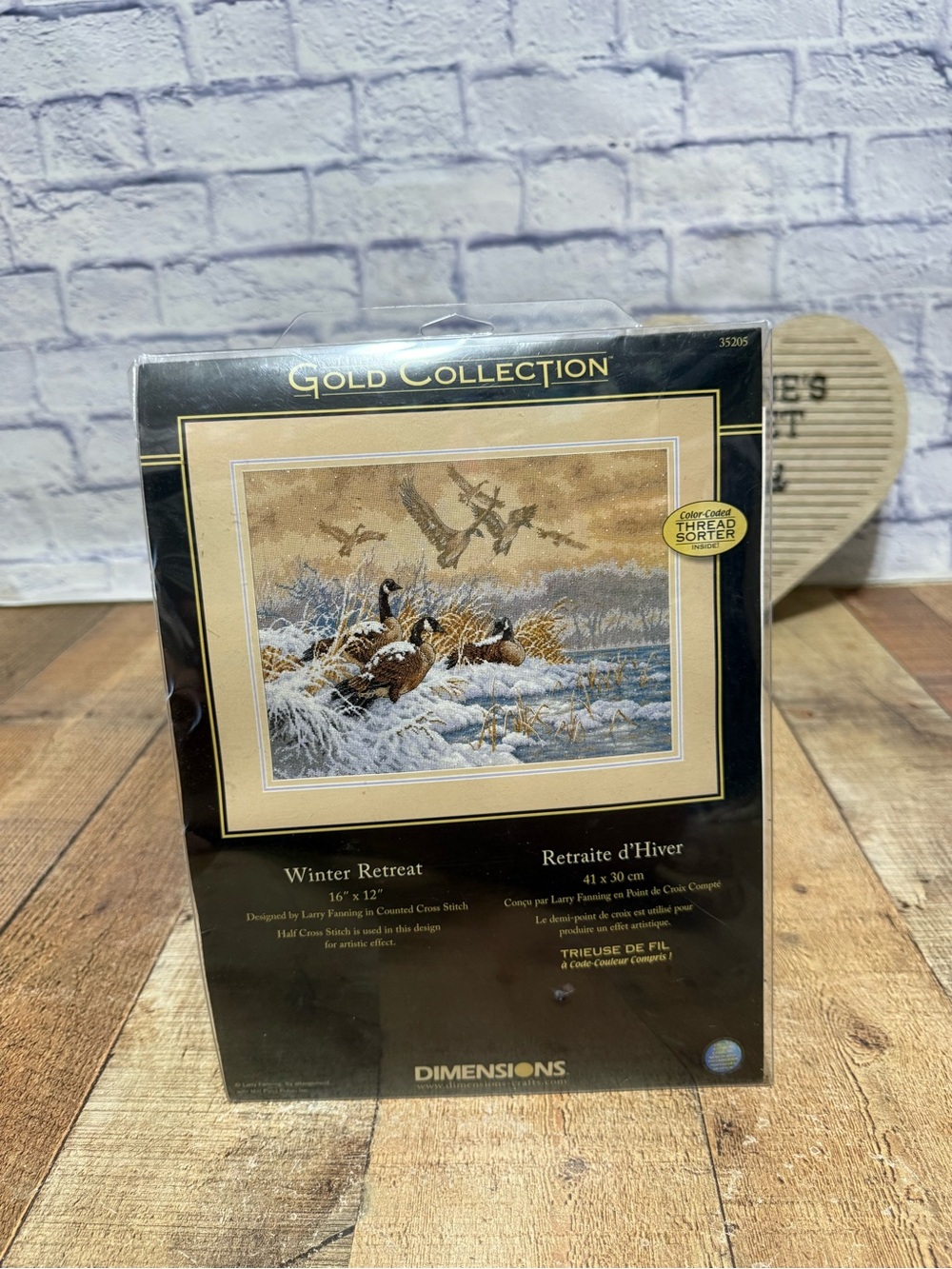 Dimensions Gold Collection Counted Cross Stitch Kit #35205 Winter Retreat